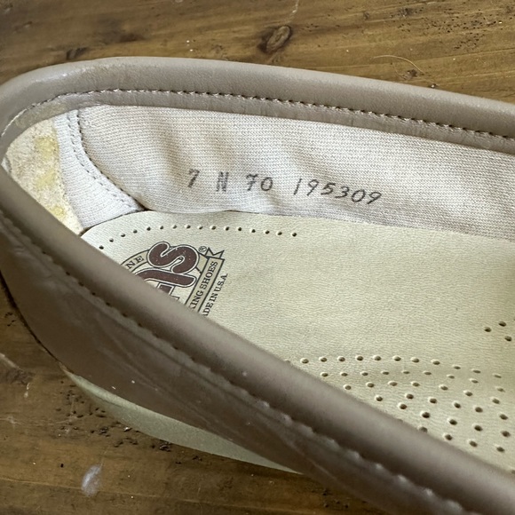 SAS Women's Slip On Easier Mocha Loafers,size 7N - Picture 4 of 6